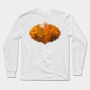 New England Autumn in the Woods Long Sleeve T-Shirt